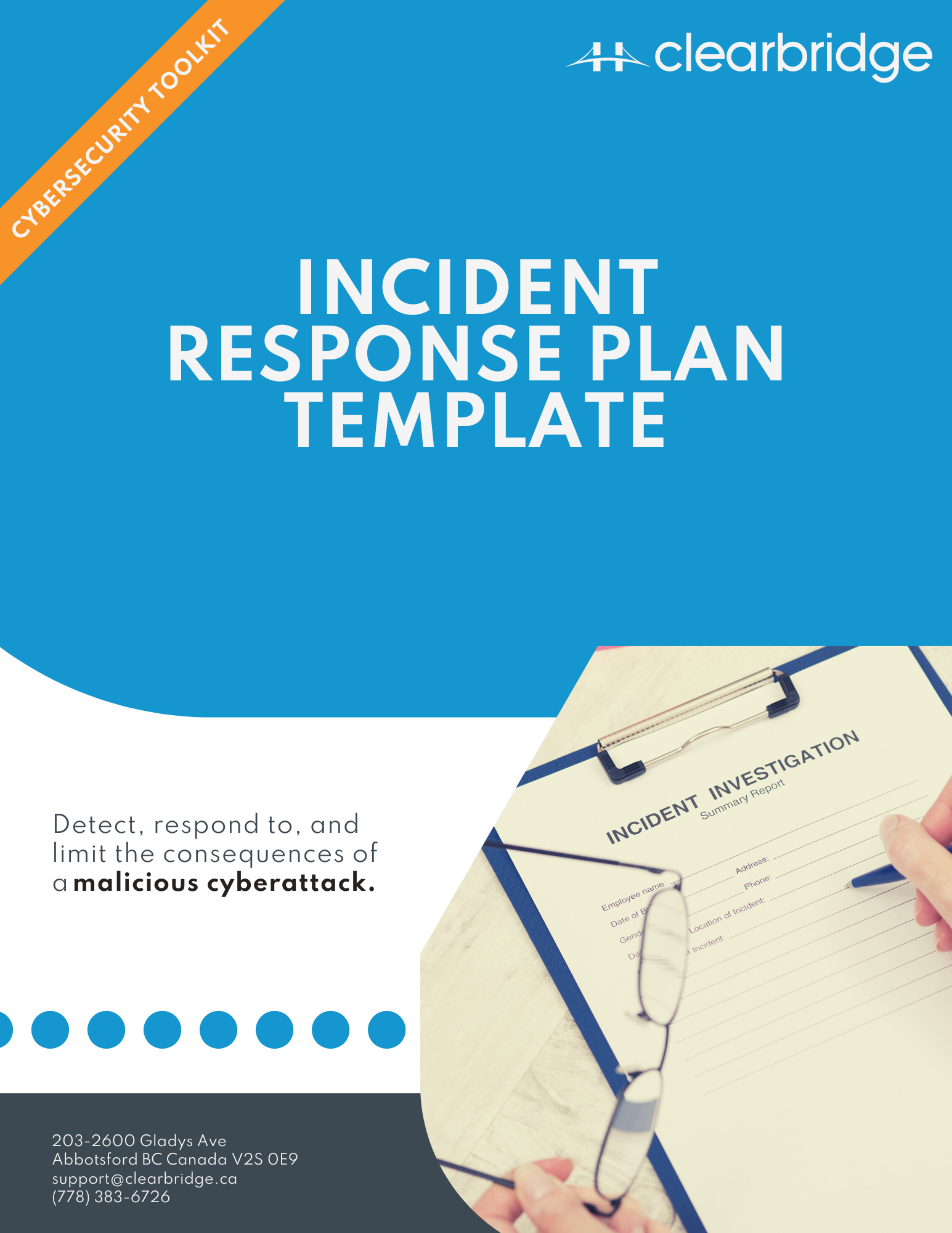 Incident Response Plan Template e-book